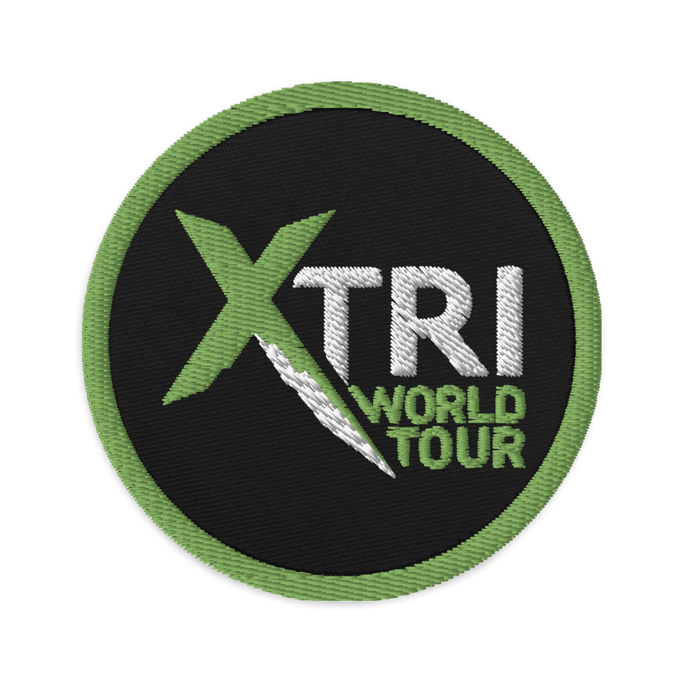 XTRI World Tour Embroidered Patch