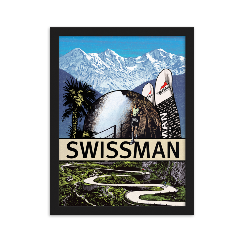 SWISSMAN Framed Poster