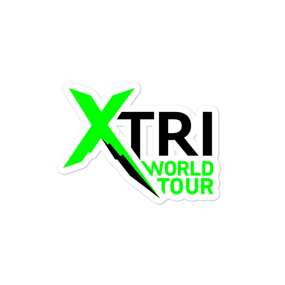 XTRI World Tour Bubble-free stickers